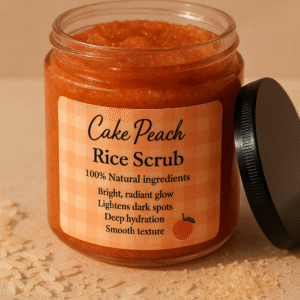 CakePeach Glow rice Body Scrub